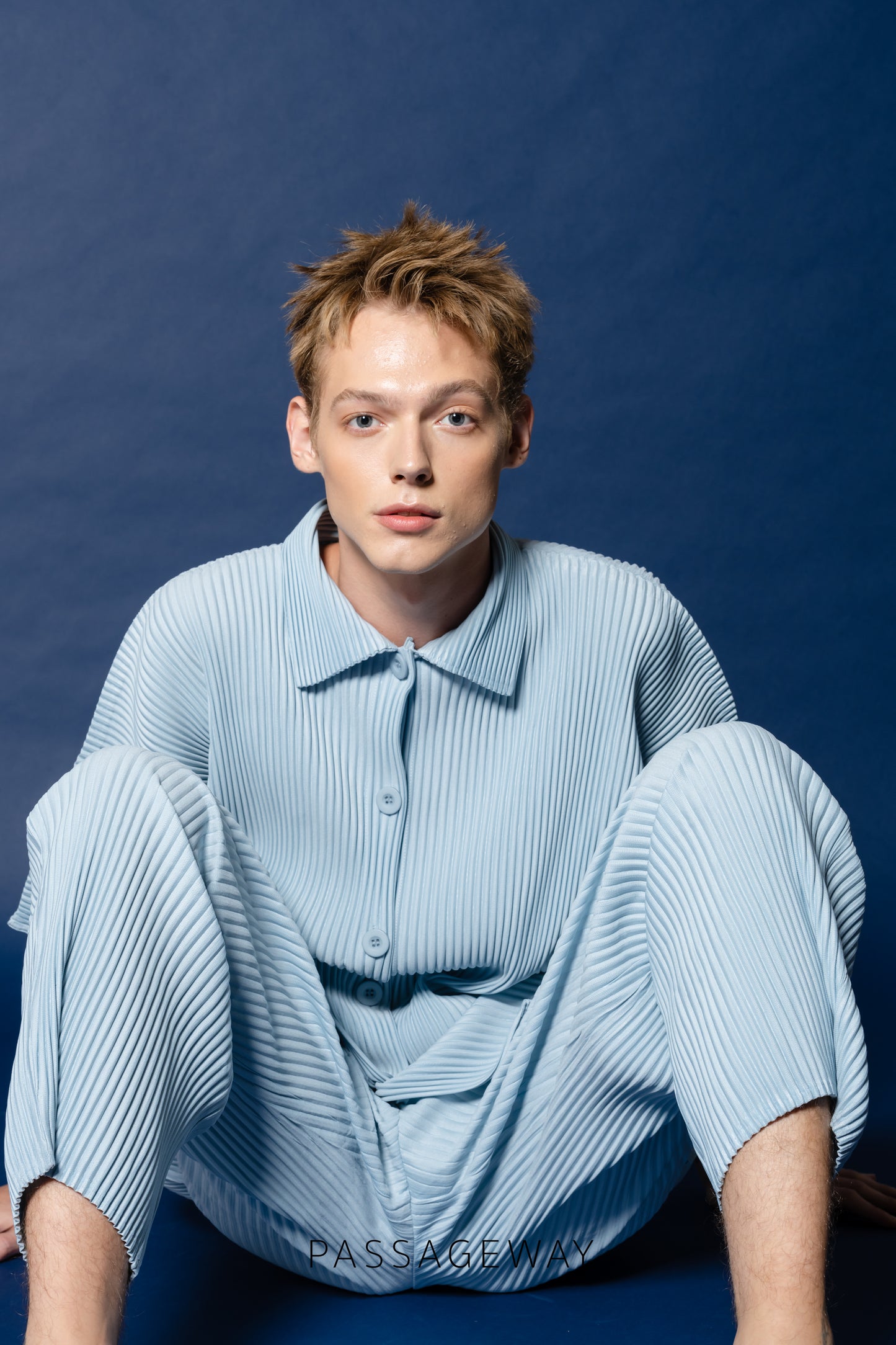 Pleated Shirt