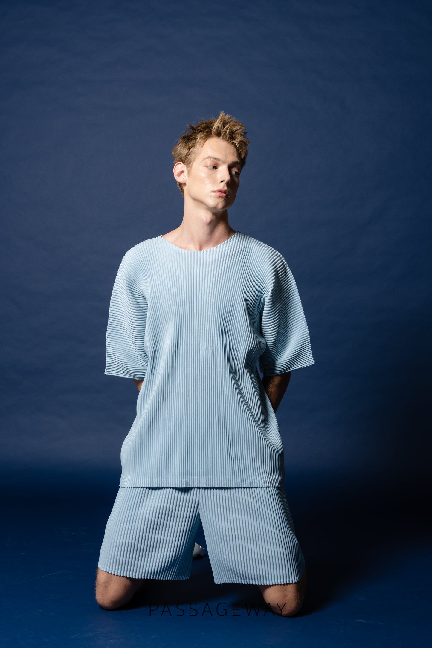 Pleated T-Shirt