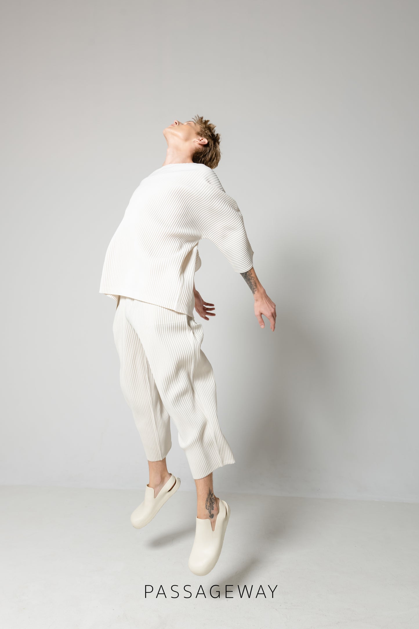 Pleated T-Shirt