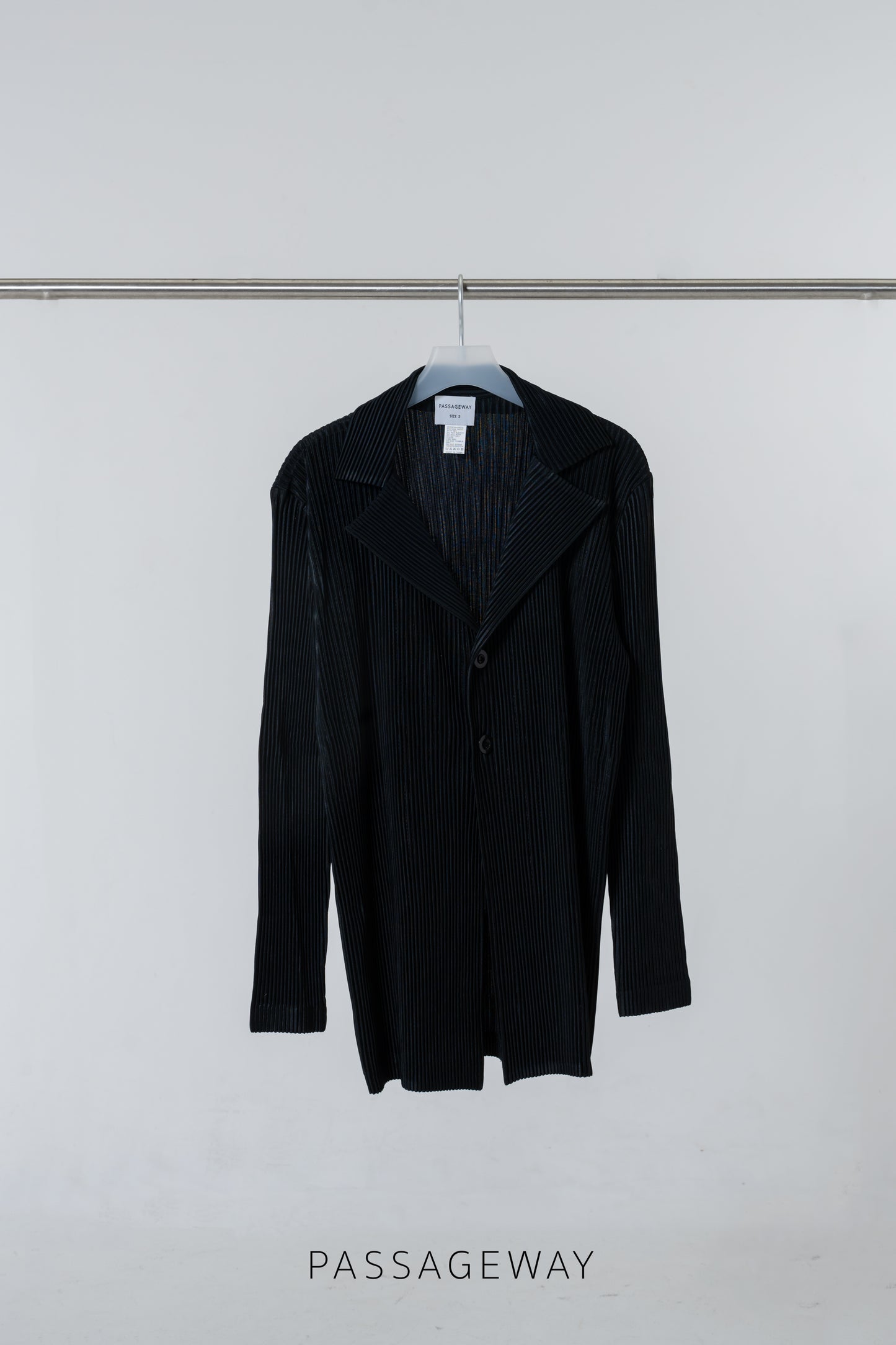 Pleated Blazer
