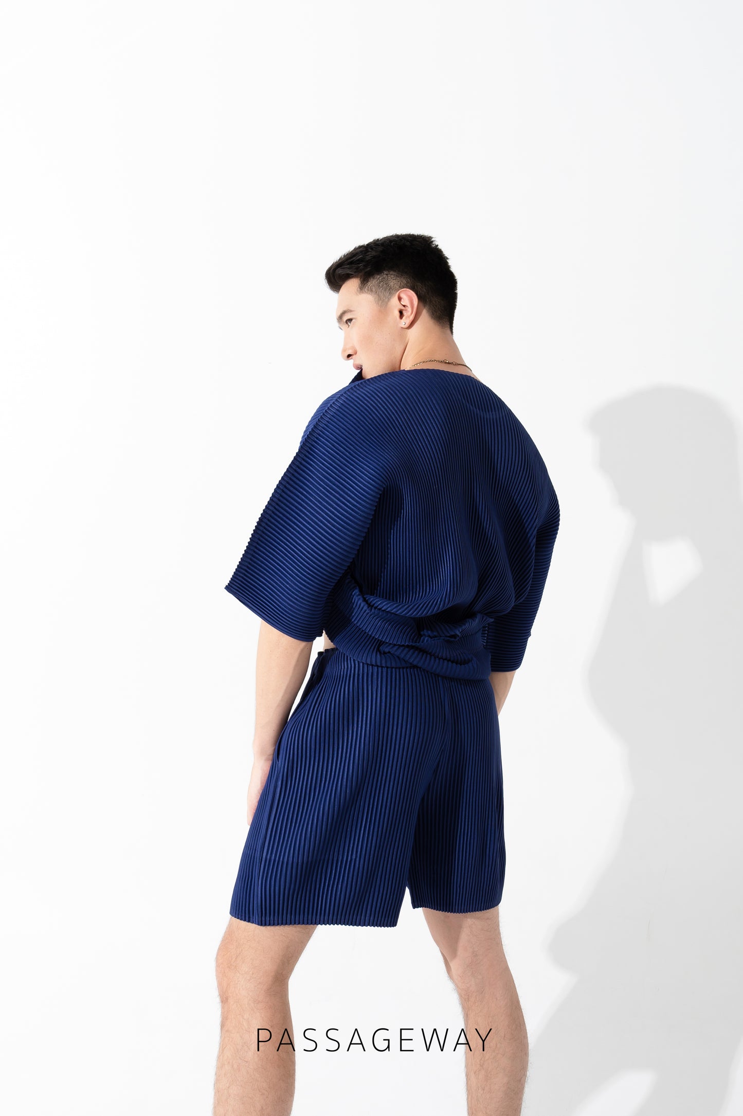 Pleated Shorts