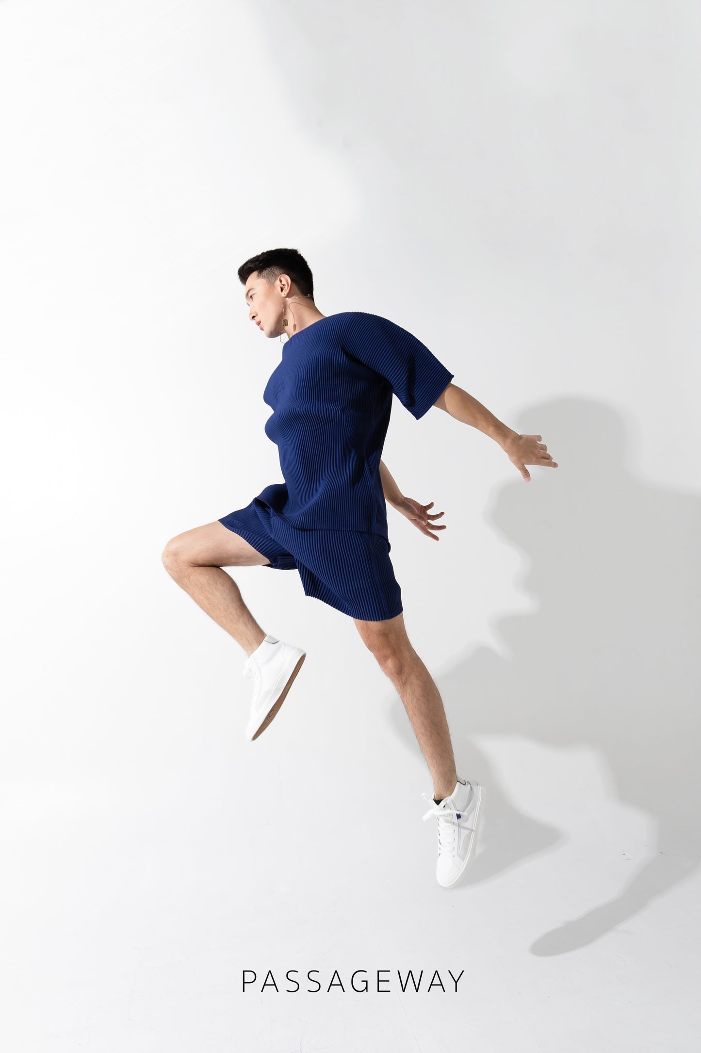 Pleated Shorts