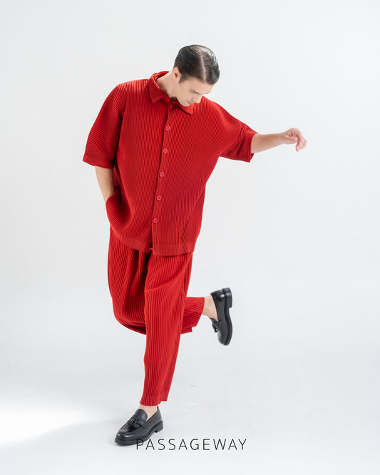 Pleated Shirt